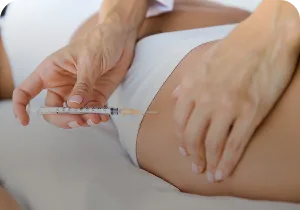 Injection into the abdomen – injectable fat reduction