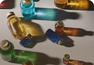 Bottles of serums and lotions – Biologique Recherche facial treatments