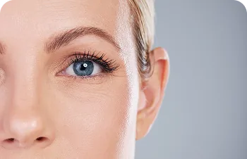 Polynucleotides for the eye area – close-up of the eye