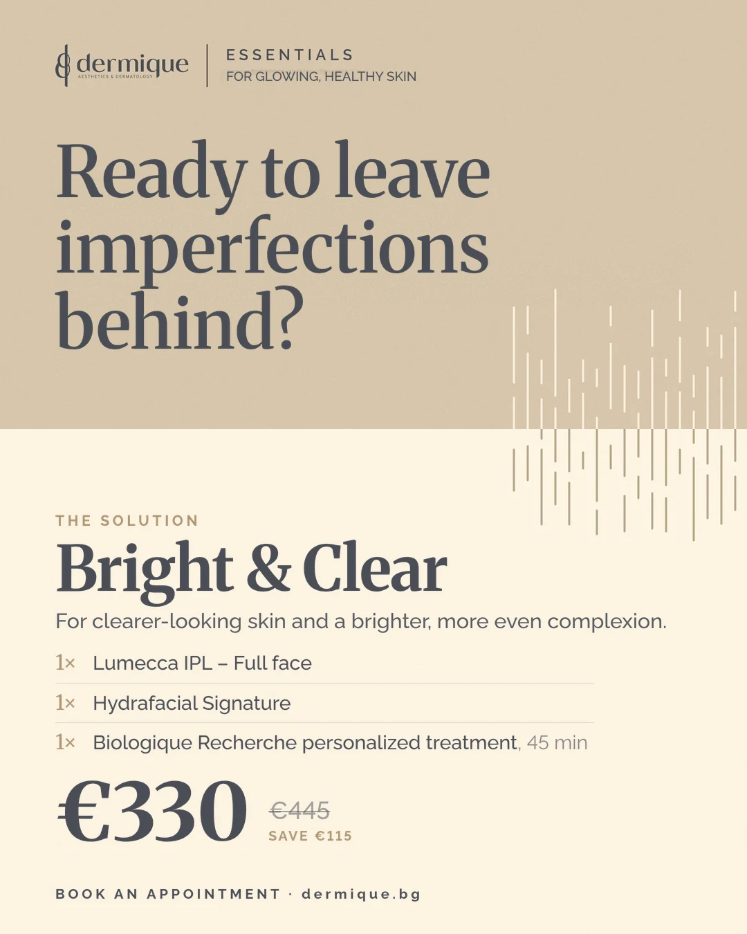 Bright & Clear package – DERMIQUE ESSENTIALS