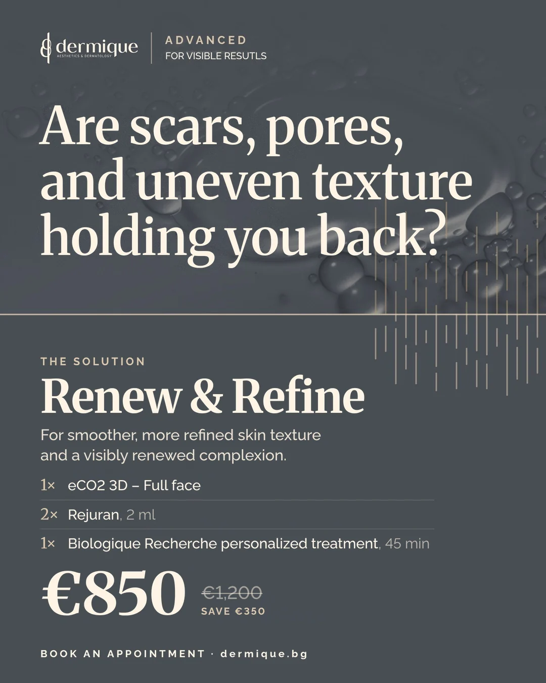 Renew & Refine package – DERMIQUE ADVANCED