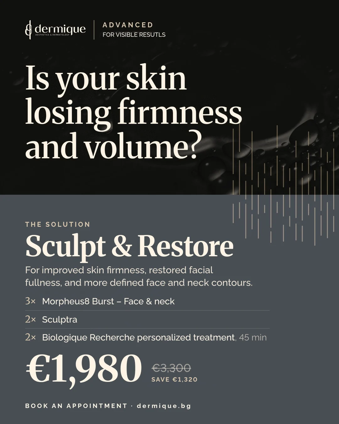 Sculpt & Restore package – DERMIQUE ADVANCED